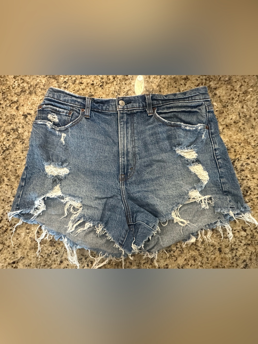 Abercrombie & Fitch Curve Love Mom Short